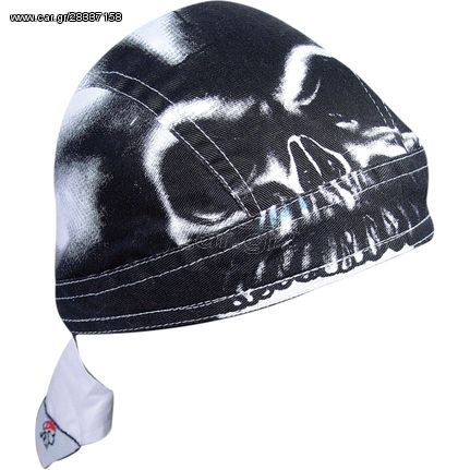 ΜΠΑΝΤΑΝΑ HEADWRAP FLYDANNA® ROAD HOG AIRBRUSHED SKULL ONE SIZE