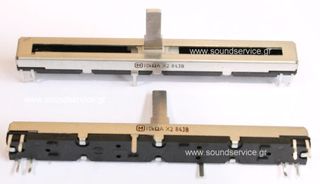 SOUNDCRAFT EPM EFX ΠΟΤΕΝΣΙΟΜΕΤΡΟ ΚΟΝΣΟΛΑΣ STEREO FADER 2x10k 75mm DDO409