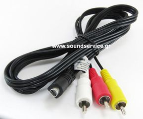 ΚΑΛΩΔΙΟ CAMERA 10-PIN ΣΕ 3 RCA VIDEO-AUDIO SONY