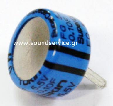 CAP 01/5.5 ΠΥΚΝΩΤΗΣ ΜΝΗΜΗΣ BACKUP 0.1F 5.5V ΚΑΘΕΤΟΣ