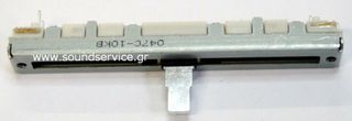 60mm MONO 10KB ΠΟΤΕΝΣΙΟΜΕΤΡΟ ΣΥΡΟΜΕΝΟ 10mm ΑΞΟΝΑ ΙΣΙΟ NO-METAL ALPS S1427S