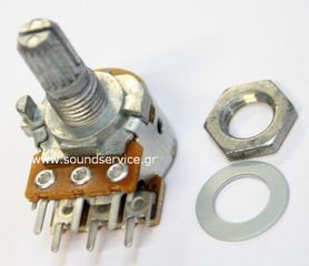 16mm STEREO 10KA ΠΟΤΕΝΣΙΟΜΕΤΡΟ ΠΕΡΙΣΤΡΟΦΙΚΟ ΣΑΣΙ ΑΞΟΝΑΣ 10mm TORX ALPS S1416S