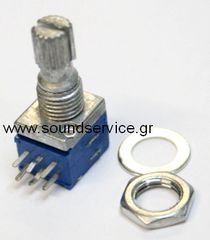 10mm STEREO 1KA ΠΟΤΕΝΣΙΟΜΕΤΡΟ ΠΕΡΙΣΤΡΟΦΙΚΟ ΣΑΣΙ ΑΞΟΝΑΣ TORX 10mm