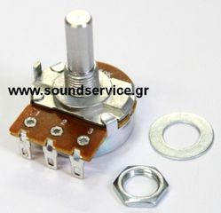 24mm MONO 250KB ΠΟΤΕΝΣΙΟΜΕΤΡΟ ΠΕΡΙΣΤΡΟΦΙΚΟ ΣΑΣΙ ΑΞΟΝΑΣ 13mm ΙΣΙΟΣ S1512S BOURNS