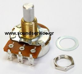 24mm MONO 25KB ΠΟΤΕΝΣΙΟΜΕΤΡΟ ΠΕΡΙΣΤΡΟΦΙΚΟ ΣΑΣΙ ΑΞΟΝΑΣ 9mm ΙΣΙΟΣ B25K BOURNS