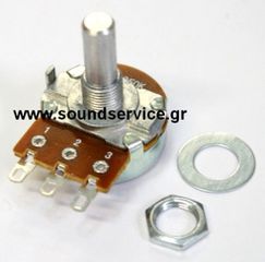 24mm MONO 250KA ΠΟΤΕΝΣΙΟΜΕΤΡΟ ΠΕΡΙΣΤΡΟΦΙΚΟ ΣΑΣΙ ΑΞΟΝΑΣ 13mm ΙΣΙΟΣ S1511S BOURNS