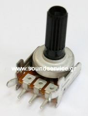 12mm MONO 50KB ΠΟΤΕΝΣΙΟΜΕΤΡΟ ΠΕΡΙΣΤΡΟΦΙΚΟ ΠΛΑΚΕΤΑΣ ΑΞΟΝΑΣ 15mm TORX S1710S
