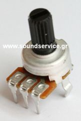 12mm MONO 20KB ΠΟΤΕΝΣΙΟΜΕΤΡΟ ΠΕΡΙΣΤΡΟΦΙΚΟ ΠΛΑΚΕΤΑΣ ΑΞΟΝΑΣ 10mm TORX S1705S
