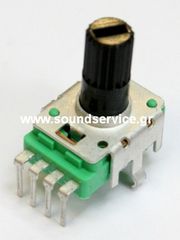 12mm MONO 10KB ΠΟΤΕΝΣΙΟΜΕΤΡΟ ΠΕΡΙΣΤΡΟΦΙΚΟ ΠΛΑΚΕΤΑΣ ΑΞΟΝΑΣ 11.5mm ΙΣΙΟΣ S1711S