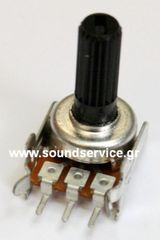 12mm MONO 10KA ΠΟΤΕΝΣΙΟΜΕΤΡΟ ΠΕΡΙΣΤΡΟΦΙΚΟ ΠΛΑΚΕΤΑΣ ΑΞΟΝΑΣ 15mm TORX S1704S