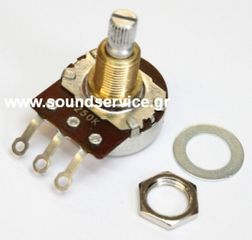 24mm MONO 250KB ΠΟΤΕΝΣΙΟΜΕΤΡΟ ΠΕΡΙΣΤΡΟΦΙΚΟ ΣΑΣΙ ΑΞΟΝΑΣ 9mm TORX S1723S