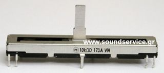 60mm MONO 10KD ΠΟΤΕΝΣΙΟΜΕΤΡΟ ΣΥΡΟΜΕΝΟ 15mm ΑΞΟΝΑ ΙΣΙΟ
