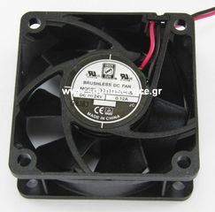 ΑΝΕΜΙΣΤΗΡΑΣ 24V DC 60x60x25mm 2-C 2.88W 0.12A 43m3/h 35dBA ORION