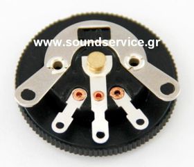 16mm MONO 10KB ΠΟΤΕΝΣΙΟΜΕΤΡΟ ΠΕΡΙΣΤΡΟΦΙΚΟ ΠΛΑΚΕΤΑΣ VOLUME
