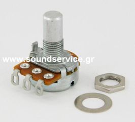 16mm MONO 10KA ΠΟΤΕΝΣΙΟΜΕΤΡΟ ΠΕΡΙΣΤΡΟΦΙΚΟ ΣΑΣΙ ΑΞΟΝΑΣ 8mm ΙΣΙΟΣ ΚΛΙΚ