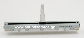 75mm MONO 50KB ΠΟΤΕΝΣΙΟΜΕΤΡΟ ΣΥΡΟΜΕΝΟ 20mm ΑΞΟΝΑ ΚΩΝΙΚΟ
