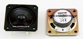 51x51mm ΜΕΓΑΦΩΝΟ 8Ω 2W 250-10000Hz ΤΕΤΡΑΓΩΝΟ