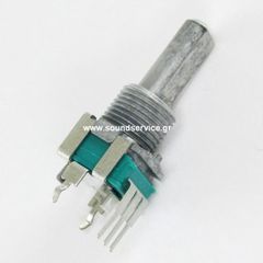 10mm MONO 10KB ΠΟΤΕΝΣΙΟΜΕΤΡΟ ΠΕΡΙΣΤΡΟΦΙΚΟ ΣΑΣΙ ΑΞΟΝΑΣ FLAT 13mm