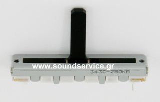 45mm MONO 250KB ΠΟΤΕΝΣΙΟΜΕΤΡΟ ΣΥΡΟΜΕΝΟ 20mm ΑΞΟΝΑ ΠΛΑΣΤΙΚΟ