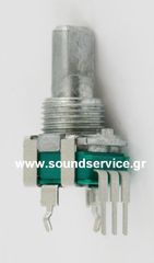 10mm MONO 50KB ΠΟΤΕΝΣΙΟΜΕΤΡΟ ΠΕΡΙΣΤΡΟΦΙΚΟ ΣΑΣΙ ΑΞΟΝΑΣ FLAT 10mm