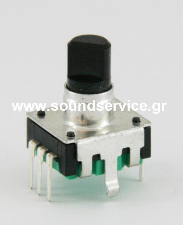 ENCODER ΠΛΑΚΕΤΑΣ ΜΕ PUSH 24 ΣΗΜΕΙΩΝ ΑΞΟΝΑΣ FLAT 6mm