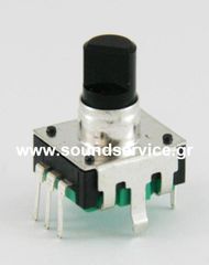 ENCODER ΠΛΑΚΕΤΑΣ ΜΕ PUSH 12 ΣΗΜΕΙΩΝ ΑΞΟΝΑΣ FLAT 6mm