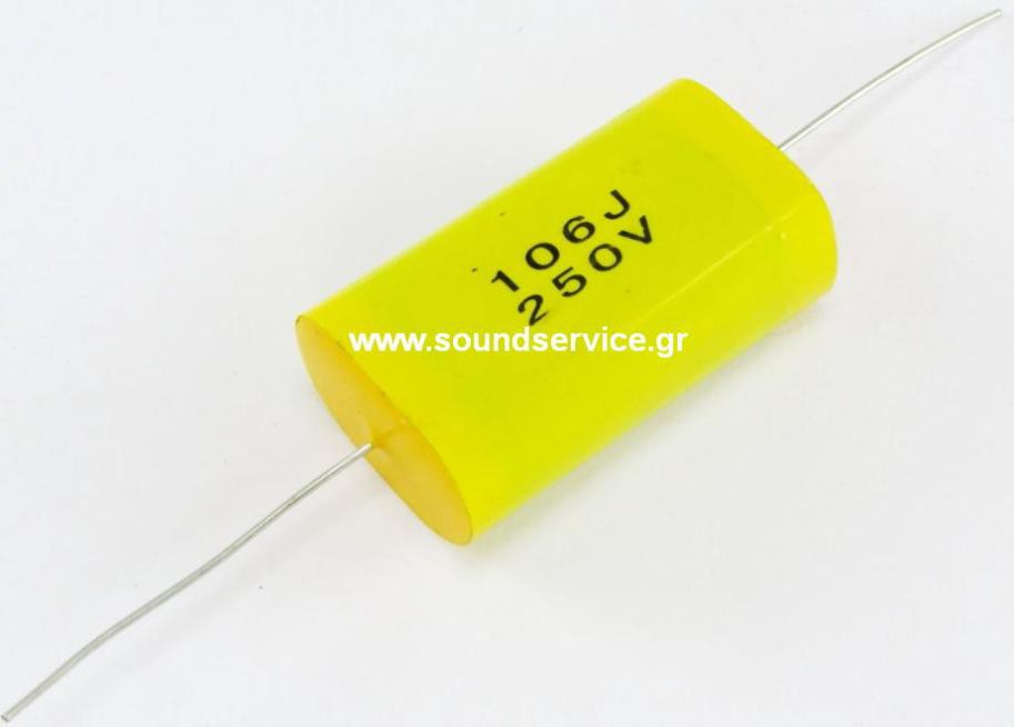 ΠΥΚΝΩΤΗΣ AUDIO 10uf 250v CROSSOVER 106J