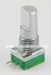7.8mm MONO 5KB ΠΟΤΕΝΣΙΟΜΕΤΡΟ ΠΕΡΙΣΤΡΟΦΙΚΟ ΣΑΣΙ ΑΞΟΝΑΣ 10mm FLAT