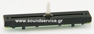 88mm STEREO 50KB ΠΟΤΕΝΣΙΟΜΕΤΡΟ ΣΥΡΟΜΕΝΟ 15mm ΑΞΟΝΑ ΚΩΝΙΚΟ
