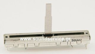 60mm STEREO 50KA ΠΟΤΕΝΣΙΟΜΕΤΡΟ ΣΥΡΟΜΕΝΟ 25mm ΑΞΟΝΑ ΙΣΙΟ