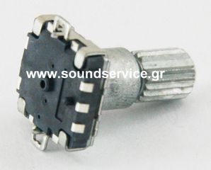 ENCODER ΠΛΑΚΕΤΑΣ SMD ΜΕ PUSH TACT 32 ΣΗΜΕΙΩΝ ΑΞΟΝΑΣ TORX 8mm