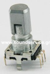 ENCODER ΠΛΑΚΕΤΑΣ ΜΕ PUSH 18 ΣΗΜΕΙΩΝ ΑΞΟΝΑΣ FLAT 12mm
