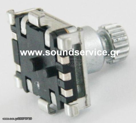 ENCODER ΠΛΑΚΕΤΑΣ SMD ΜΕ PUSH 30 ΣΗΜΕΙΩΝ ΑΞΟΝΑΣ TORX 4mm