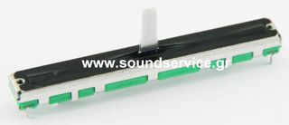 75mm STEREO 20KB ΠΟΤΕΝΣΙΟΜΕΤΡΟ ΣΥΡΟΜΕΝΟ 15mm ΑΞΟΝΑ ΙΣΙΟ + ΚΑΛΥΜΜΑ