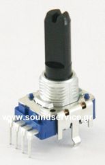 11mm MONO 50KB ΠΟΤΕΝΣΙΟΜΕΤΡΟ ΠΕΡΙΣΤΡΟΦΙΚΟ ΣΑΣΙ 4-PIN ΑΞΟΝΑΣ 15MM FLAT