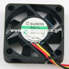 ΑΝΕΜΙΣΤΗΡΑΣ 5V-DC 40x40x10mm 3C 1.08W 0.22A 13.52m3/h