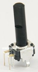 09mm STEREO 10KA ΠΟΤΕΝΣΙΟΜΕΤΡΟ ΠΕΡΙΣΤΡΟΦΙΚΟ ΠΛΑΚΕΤΑΣ ΑΞΟΝΑΣ FLAT 23mm ALPS 10KA