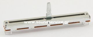 75mm STEREO 10KB ΠΟΤΕΝΣΙΟΜΕΤΡΟ ΣΥΡΟΜΕΝΟ 15mm ΑΞΟΝΑ ΚΩΝΙΚΟ B10K