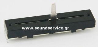 72mm STEREO 50KB ΠΟΤΕΝΣΙΟΜΕΤΡΟ ΣΥΡΟΜΕΝΟ 15mm ΑΞΟΝΑ ΚΩΝΙΚΟ B50KX2