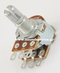 16mm STEREO 100KB ΠΟΤΕΝΣΙΟΜΕΤΡΟ ΠΕΡΙΣΤΡΟΦΙΚΟ ΣΑΣΙ ΑΞΟΝΑΣ 8mm TORX ΚΑΛΩΔΙΩΝ
