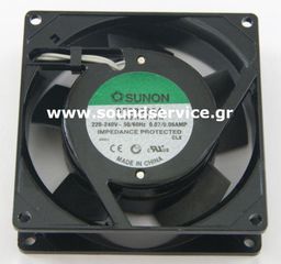 ΑΝΕΜΙΣΤΗΡΑΣ 220V-AC 92x92x25mm 14.5W 0.07A ΕΠΑΦΩΝ SUNON