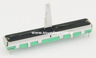 60mm STEREO 20KB ΠΟΤΕΝΣΙΟΜΕΤΡΟ ΣΥΡΟΜΕΝΟ 20mm ΑΞΟΝΑ ΚΩΝΙΚΟ + ΚΛΙΚ + ΚΑΛΥΜΜΑ