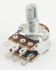 16mm STEREO 10KA ΠΟΤΕΝΣΙΟΜΕΤΡΟ ΠΕΡΙΣΤΡΟΦΙΚΟ ΣΑΣΙ ΑΞΟΝΑΣ 8mm TORX ΚΑΛΩΔΙΩΝ A10K
