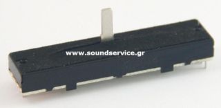 72mm STEREO 10KB ΠΟΤΕΝΣΙΟΜΕΤΡΟ ΣΥΡΟΜΕΝΟ 15mm ΑΞΟΝΑ ΙΣΙΟ (IN-PIN) B10KX2