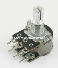 16mm STEREO 47KA ΠΟΤΕΝΣΙΟΜΕΤΡΟ ΠΕΡΙΣΤΡΟΦΙΚΟ ΣΑΣΙ ΑΞΟΝΑΣ 10mm TORX 47KAx2
