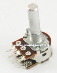 16mm STEREO 10KA ΠΟΤΕΝΣΙΟΜΕΤΡΟ ΠΕΡΙΣΤΡΟΦΙΚΟ ΣΑΣΙ ΑΞΟΝΑΣ 16mm ΙΣΙΟΣ A10K
