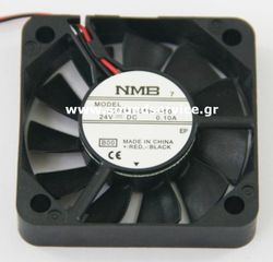 ΑΝΕΜΙΣΤΗΡΑΣ 24V DC 50x50x10mm 2-C 2.4W 0.10A 17m3/h NMB