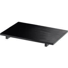 Πιατέλα Παρουσίασης Sushi, από Bamboo, χρώμα Μαύρο, 50x23x2.5cm, Leone