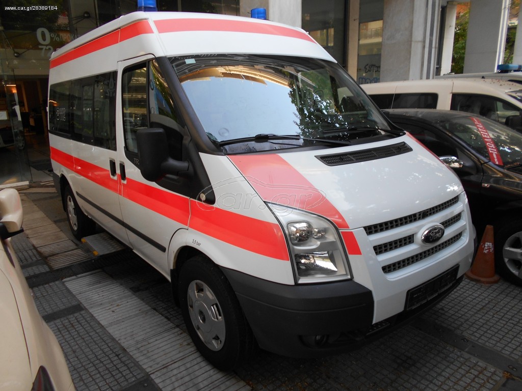 Ασθενοφόρο Ford 2013 TRANSIT υπερυψωμενο αριστο!!!