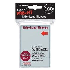 Ultra Pro - Fit Side Load Sleeves  (64x89) - 100C